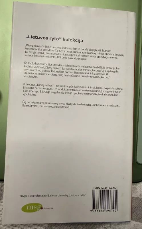 Dievų miškas. „Lietuvos ryto“ kolekcija - Balys Sruoga, knyga 3