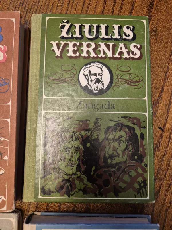 Žiulis Vernas 4-ios knygos - Žiulis Vernas, knyga 5