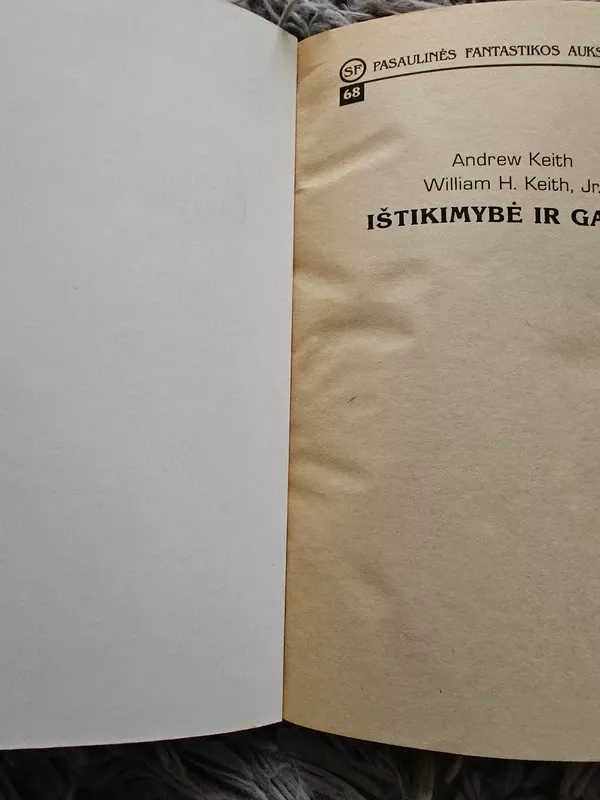 Ištikimybė ir garbė - Andrew Keith, William H. Keith, knyga 4