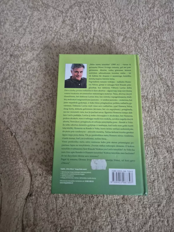 Sidro namų taisyklės - John Irving, knyga 4