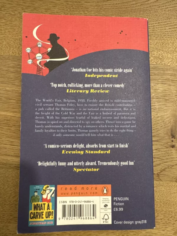 EXPO 58 - Jonathan Coe, knyga 3