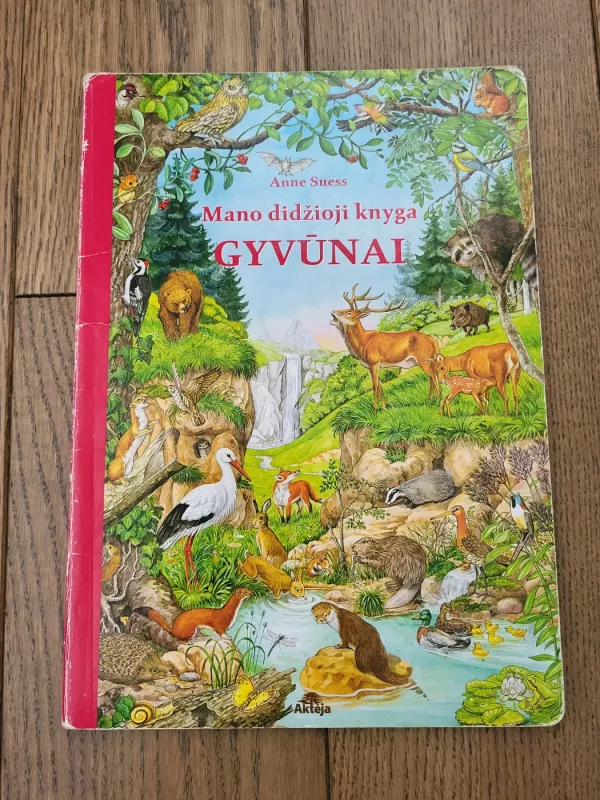 Mano didžioji knyga. Gyvūnai - Anne Suess, knyga 2