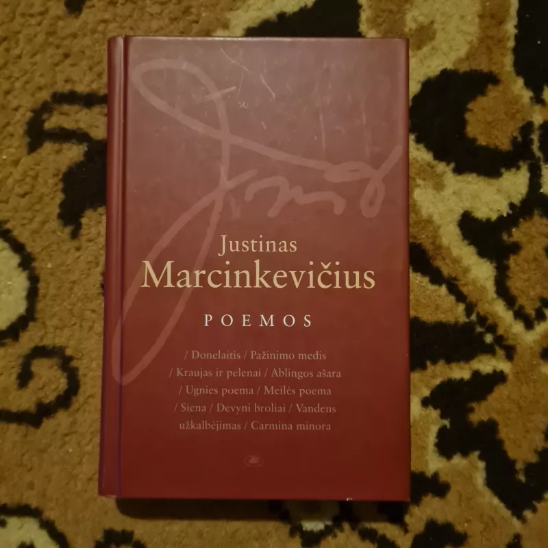 Poemos - Justinas Marcinkevičius, knyga 4