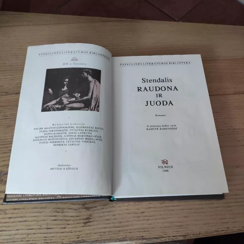 Raudona ir juoda - Stendalis, knyga 3