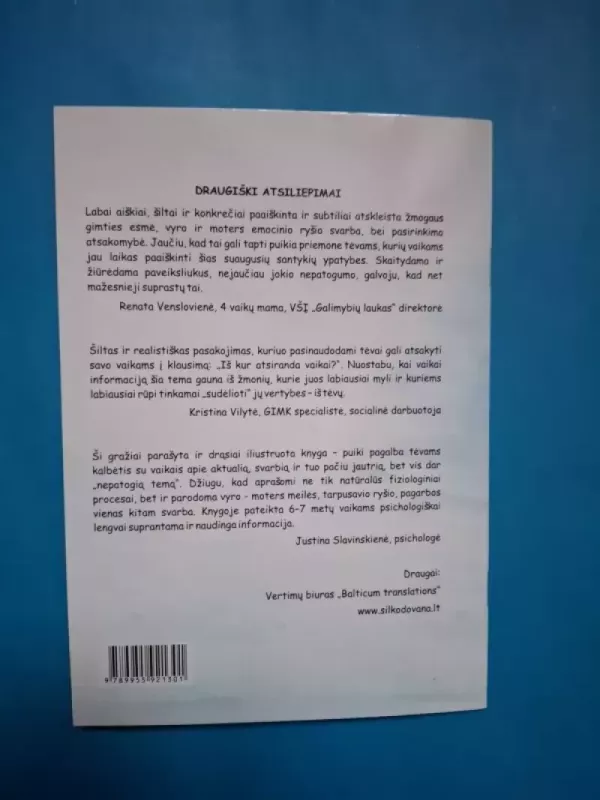 Iš kur atsiranda vaikai - Rasa Andrikienė , knyga 5