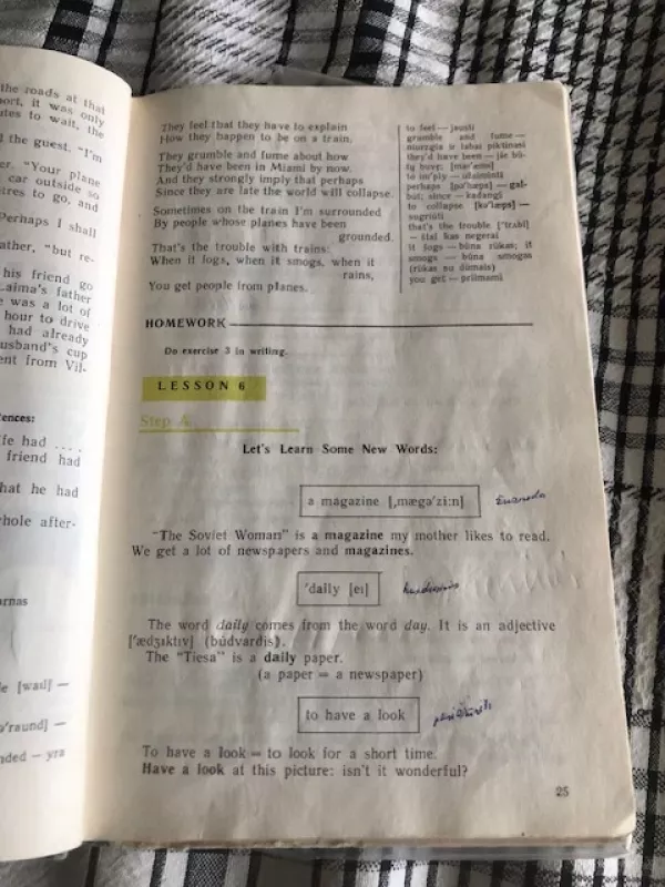 Anglų kalba English 8 (1985) - Alma Stasiulevičiūtė, knyga 5