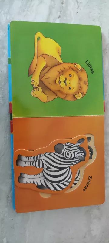 Mano dėlionių knygelė "GYVŪNAI" - Semina Busch, knyga 3