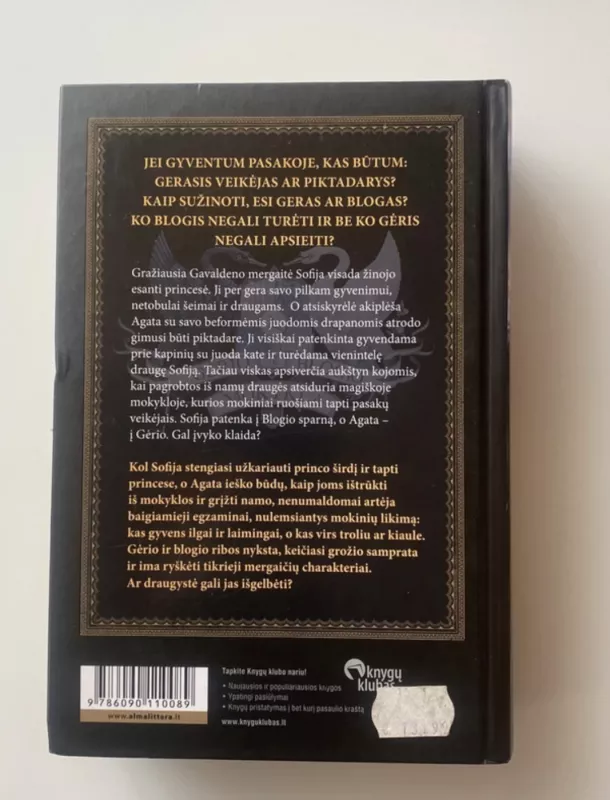 Gėrio ir blogio mokykla - Soman Chainani, knyga 3