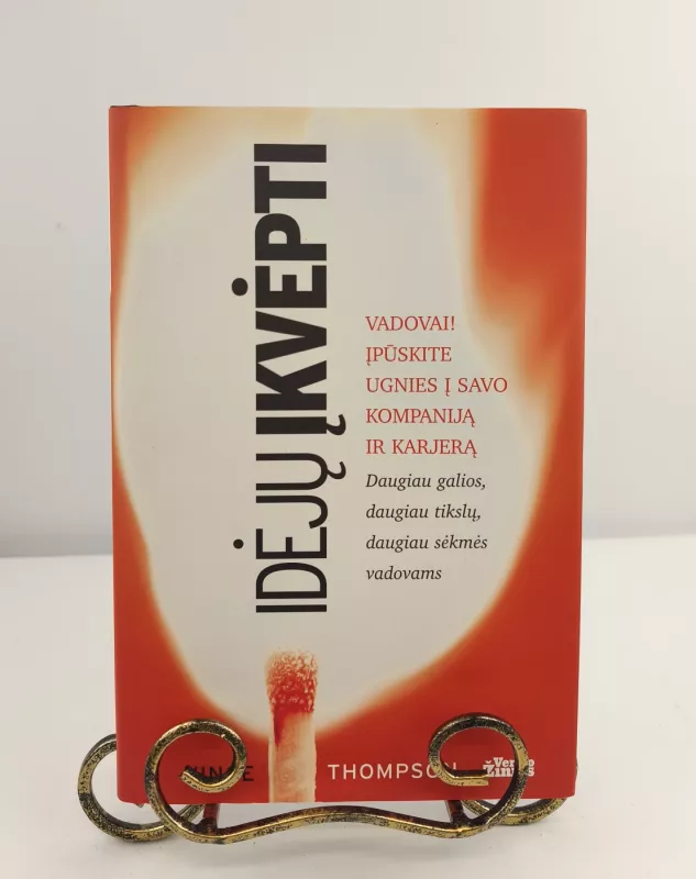 Idėjų įkvėpti - Vince Thompson, knyga 3