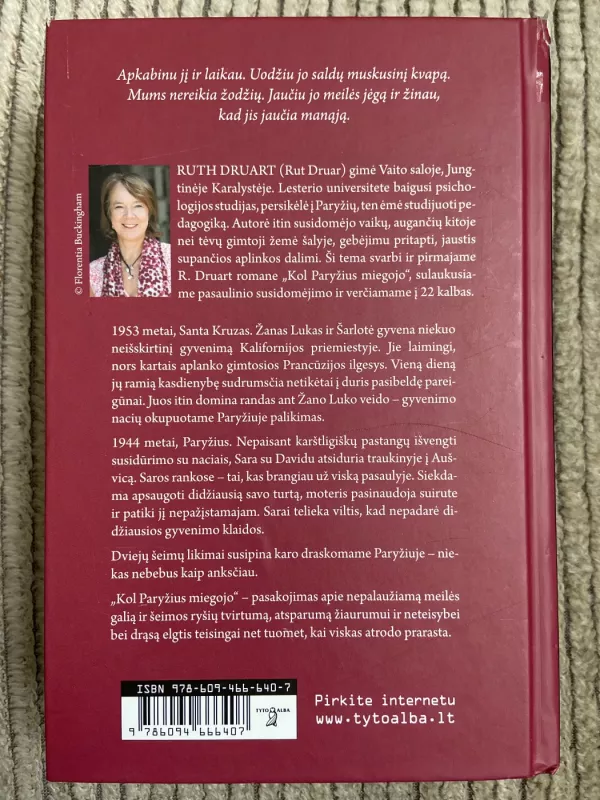 Kol Paryžius miegojo - Druart Ruth, knyga 3