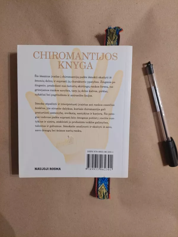 Chiromantijos knyga - Jane Struthers, knyga 3