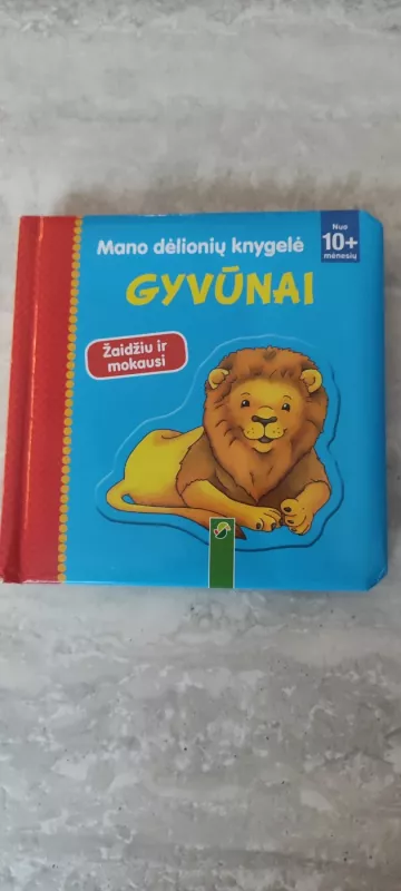Mano dėlionių knygelė "GYVŪNAI" - Semina Busch, knyga 2