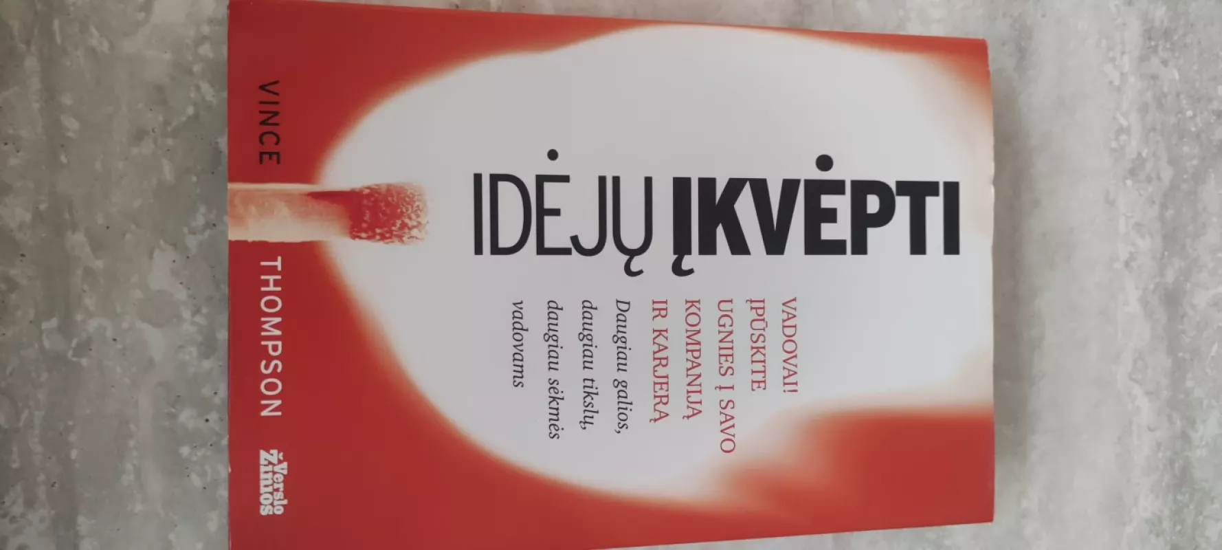 Idėjų įkvėpti - Vince Thompson, knyga 2