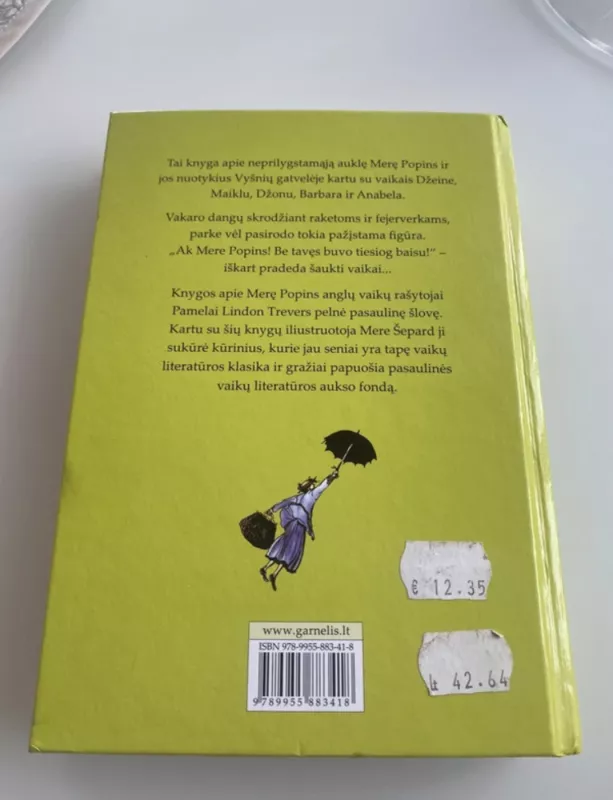 Merė Popins atidaro duris - Pamela Travers, knyga 3