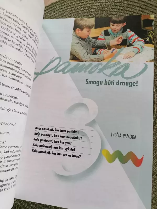 Vaikystės spalvos. Mokomės lietuvių kalbos. Vadovėlis 4 klasei, 1 dalis - Henrika Prosniakova, knyga 4