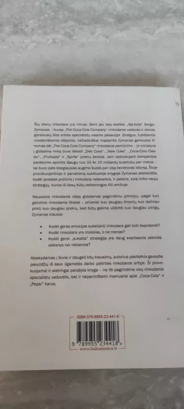 Įprastos rinkodaros pabaiga - Sergio Zyman, knyga 3