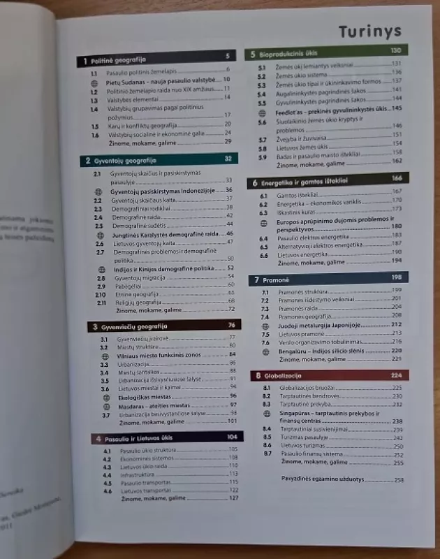 Gaublys. Visuomeninė geografija. Vadovėlis 11-12 klasei - Šalna Rytas, Sapožnikovas Georgijus, Šiumeta Mantas, Robertas Šalna, knyga 3