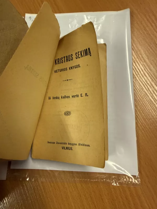 Apie Kristaus sekimą. Keturios knygos. 1915 - Kolektyvas, knyga 3