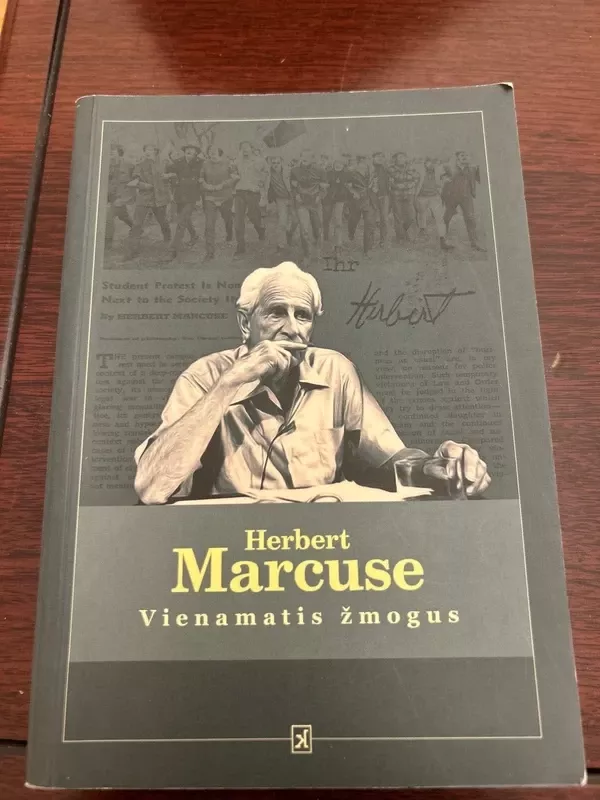Vienamatis žmogus - Herbert Marcuse, knyga 2