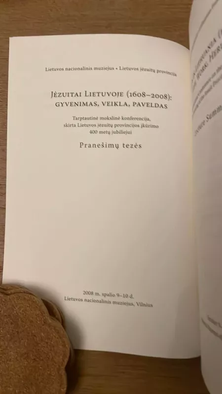 Jėzuitai Lietuvoje (1608–2008): gyvenimas, veikla, paveldas - Autorių kolektyvas (įvairūs), knyga 4