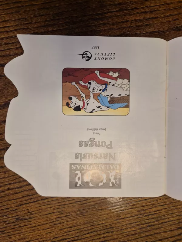 101 dalmantinas. Narsusis Pongas - Walt Disney, knyga 3