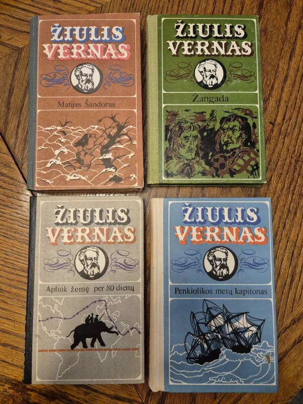 Žiulis Vernas 4-ios knygos - Žiulis Vernas, knyga 2