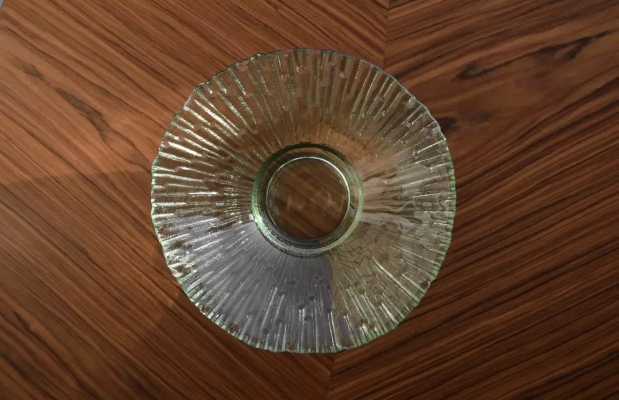 Vintage Sklo Union Pavel Panek krištolo dubuo indas - , namai ir interjeras 2