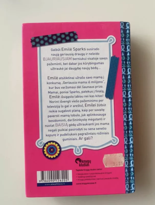 Emilė Sparks ir ne itin sėkmingas konkursas - Ruth Fitzgerald, knyga 3