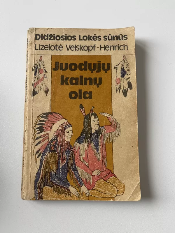 Juodųjų kalnų ola - Lizelotė Velskopf-Henrich, knyga 2