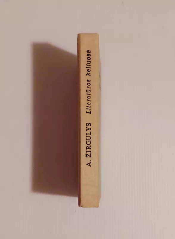 Literatūros keliuose. Memuarinės-biografinės apybraižos - Aleksandras Žirgulys, knyga 4