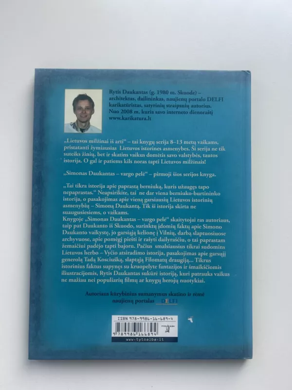 Simonas Daukantas - Vargo pelė - Rytis Daukantas, knyga 3