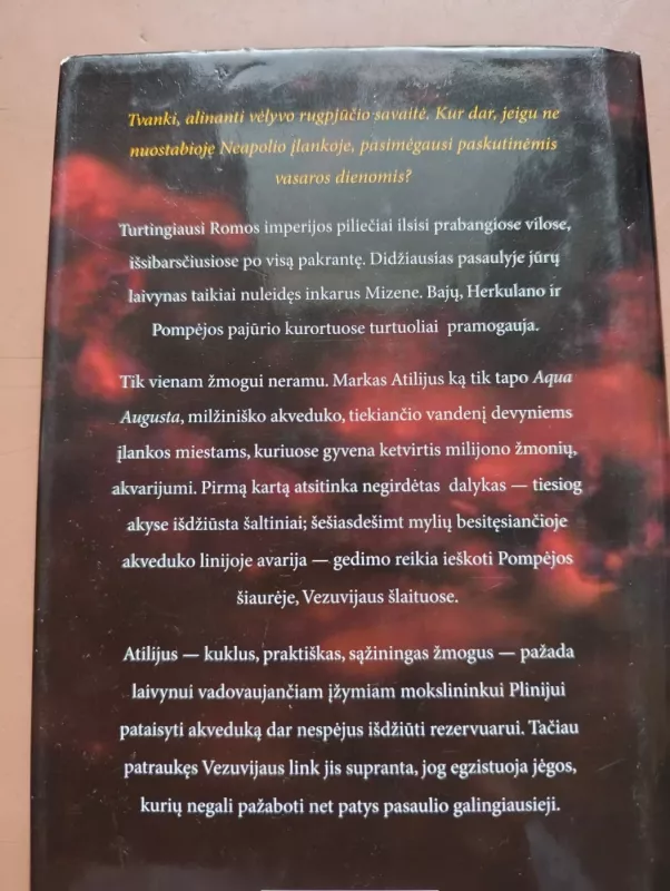 Pompėja - Robert Harris, knyga 4