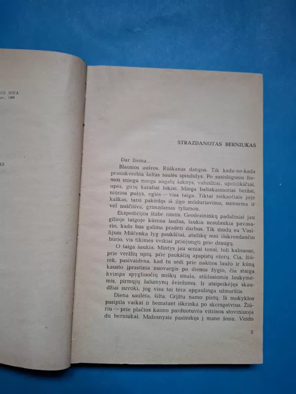 Berniukas iš Lokių daubos - Grigorijus Fedosejevas, knyga 5