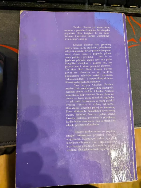 Paslaptingoji vidinė jėga - Chuck Norris, knyga 3