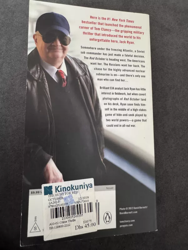 The hunt for red october - Tom Clancy, knyga 3