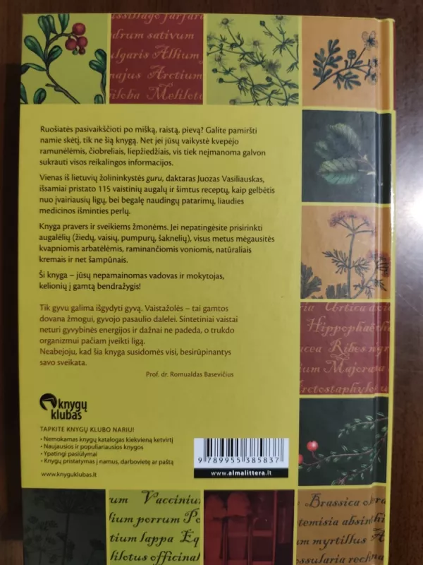 Gamtos vaistinė - Juozas Vasiliauskas, knyga 4