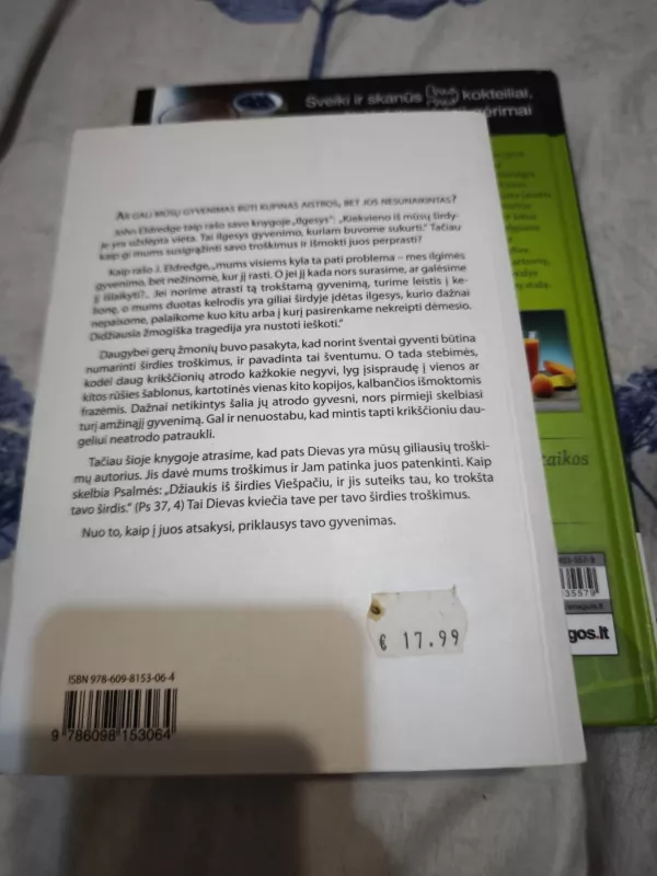 Ilgesys - John Eldredge, knyga 3