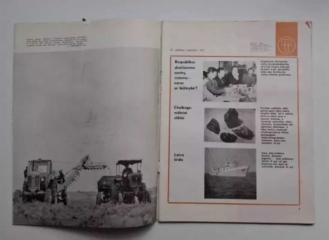 Mokslas ir technika 1973 Nr. 10 - Daug autorių, knyga 3