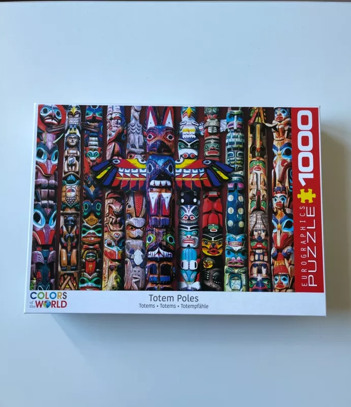 Totem Poles Puzzle 100 pieces - , stalo žaidimas 3