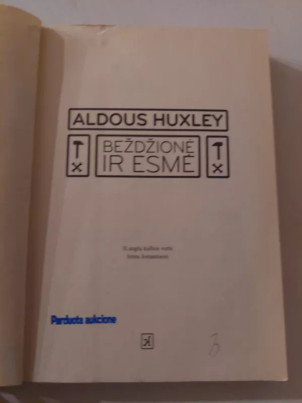Beždžionė ir esmė - Aldous Huxley, knyga 3