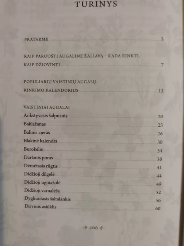 Gamtos vaistinė - Juozas Vasiliauskas, knyga 5