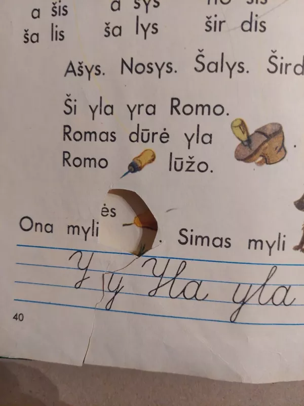 Saulutė. Elementorius - A. Čiplys, S. Pupeikis, knyga 3