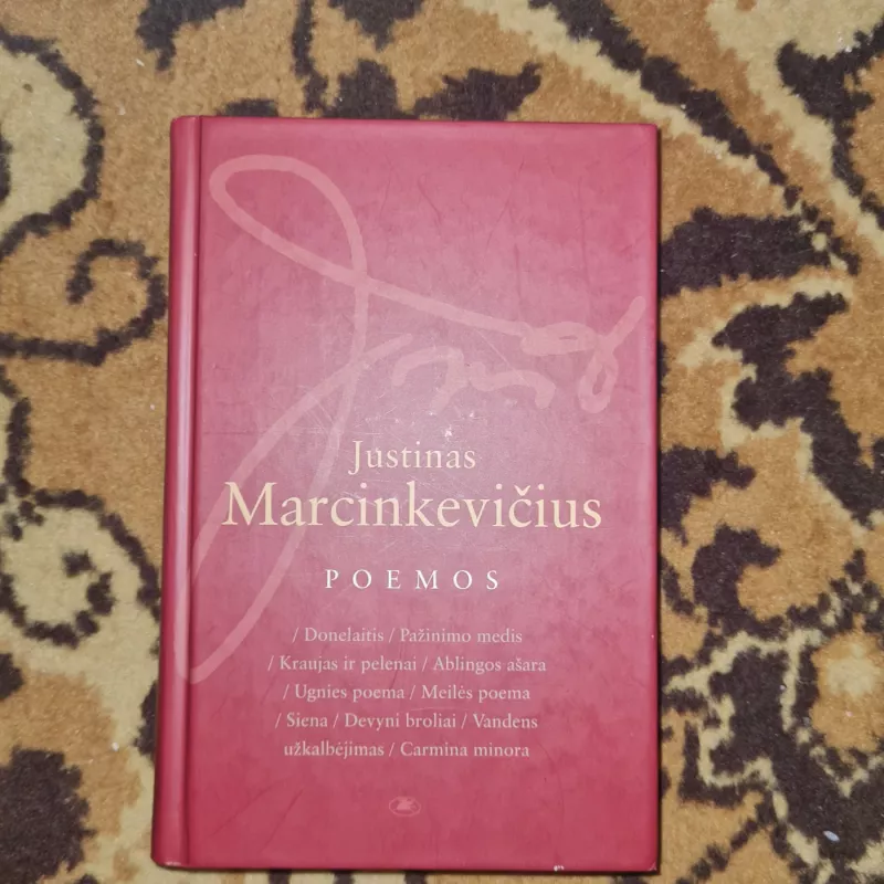 Poemos - Justinas Marcinkevičius, knyga 2