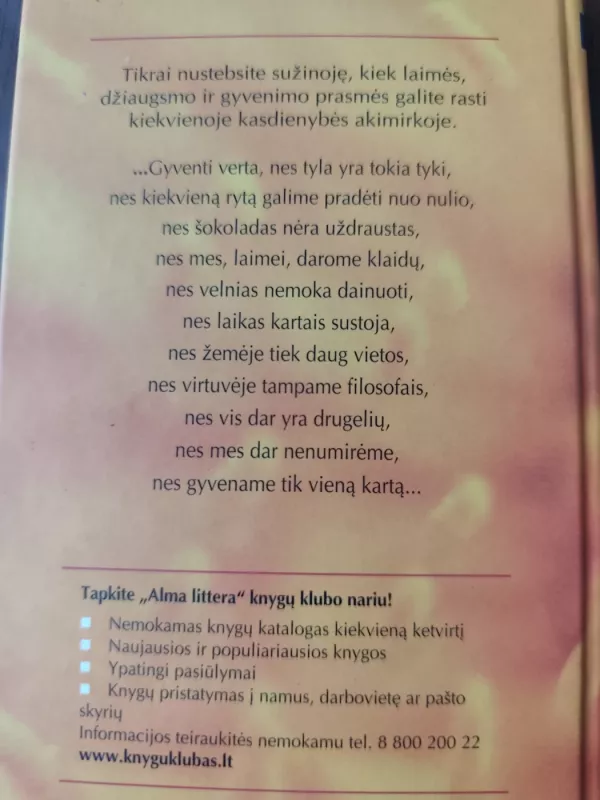 100 priežasčių, dėl ko verta gyventi - Werner Tiki, Marion  Kustenmacher, knyga 3