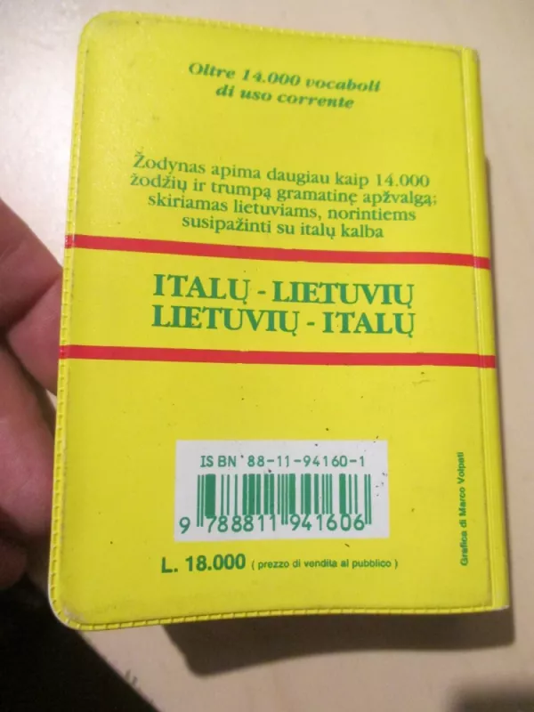 Italiano-Lituano / Lituano - Italiano - Parenti Alessandro, knyga 5
