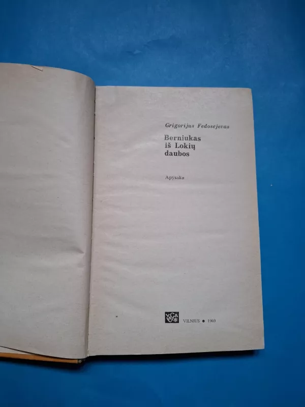 Berniukas iš Lokių daubos - Grigorijus Fedosejevas, knyga 4