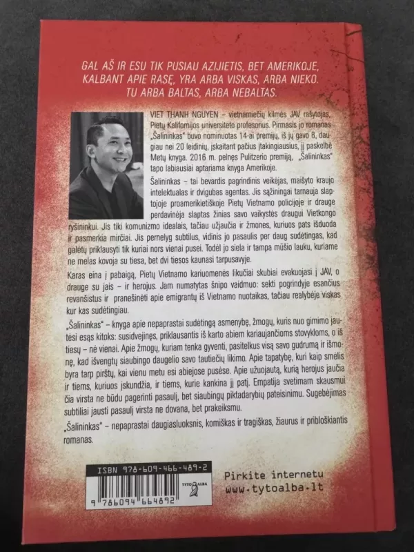 Šalininkas - Viet Thanh Nguyen, knyga 3