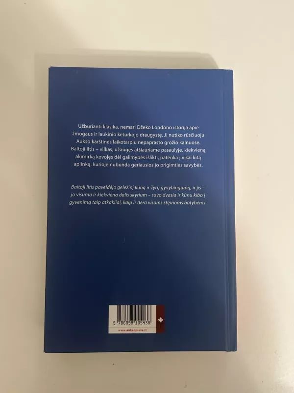 Baltoji iltis - Jack London, knyga 3