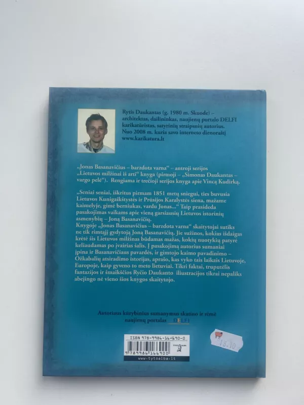 Jonas Basanavičius- barzdota varna - Rytis Daukantas, knyga 3