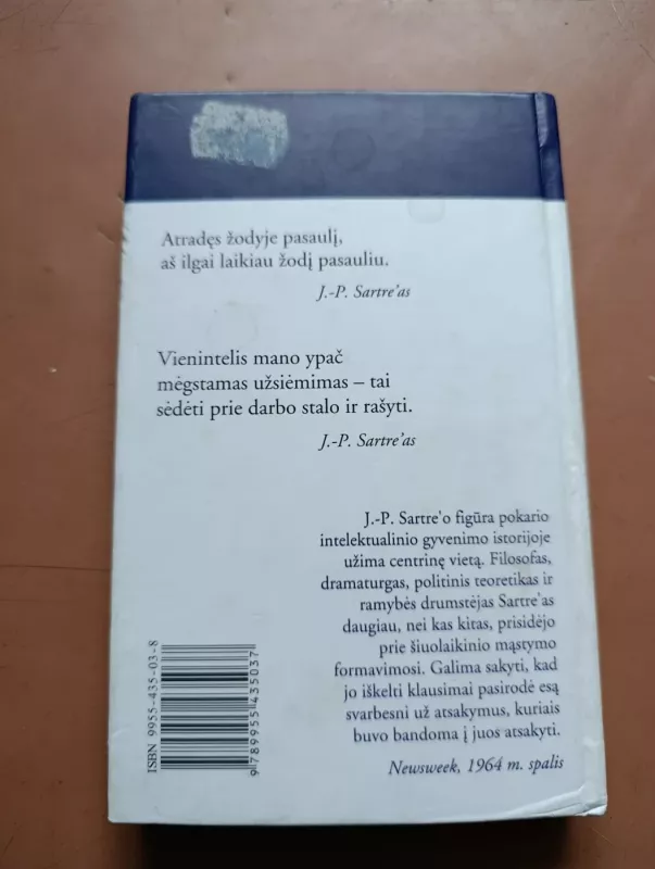 Žodžiai - Jean-Paul Sartre, knyga 4